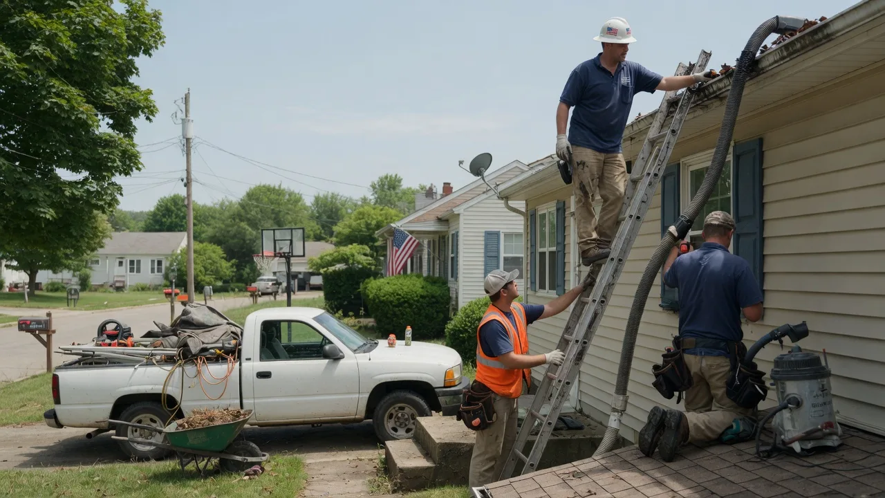 Gutter Installation in Mount Auburn, IL near me
